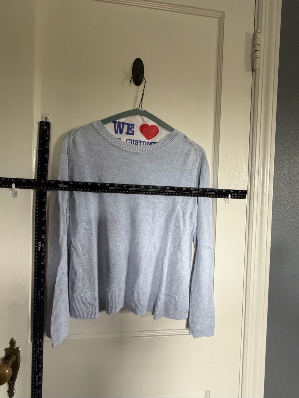 Banana Republic Light Blue Crewneck Sweater